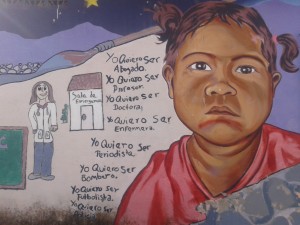 As pinturas é uma manifestação silenciosa dos salvadorenhos.