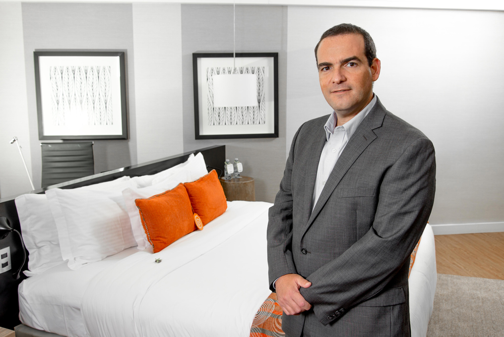 Ricardo Bluvol, vice-presidente de Desenvolvimento da Atlantica Hotels