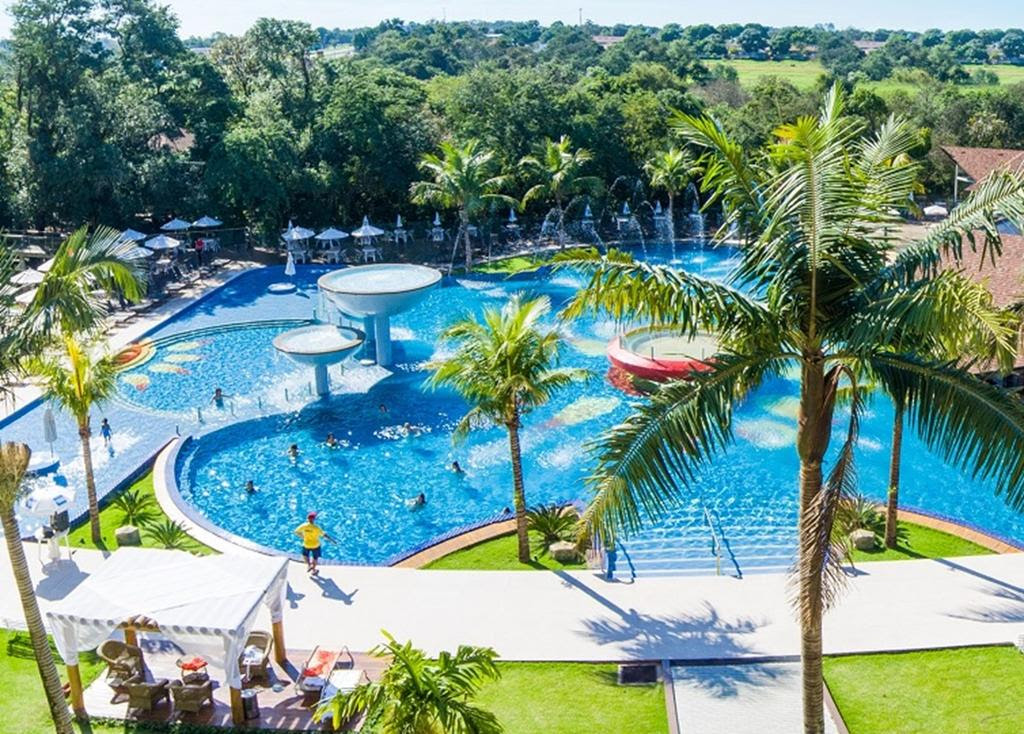 Recanto Cataratas Resort panorâmica piscinas termais (Divulgação)